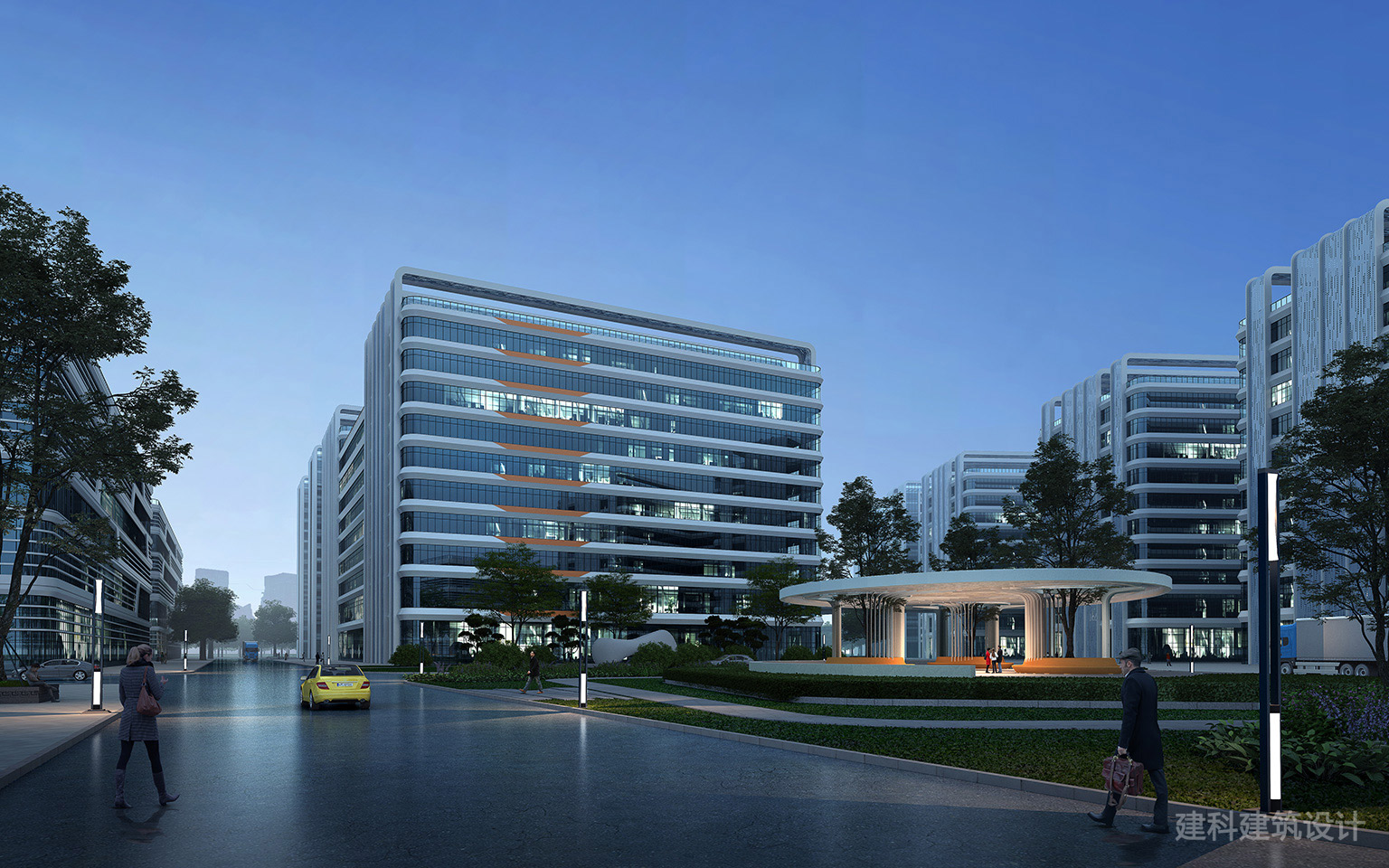 科技產(chǎn)業(yè)園建筑設(shè)計方法